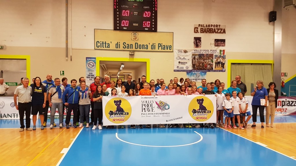 Imoco Volley School gruppo presentazione